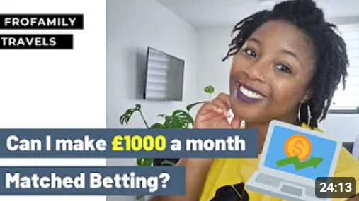 Make £1000 a Month with Outplayed Matched Betting And Side Hustles